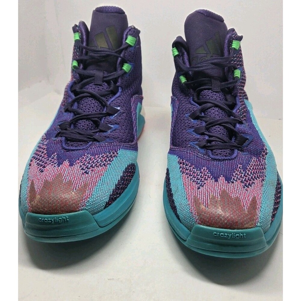 Adidas J Wall 2 Boost Primeknit All Star Purple Teal Men Basketball Shoes D70028